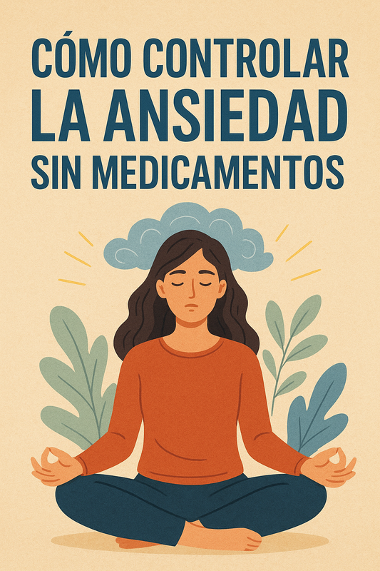 Domina Tu Mente: Cómo Superar la Ansiedad Sin Medicación